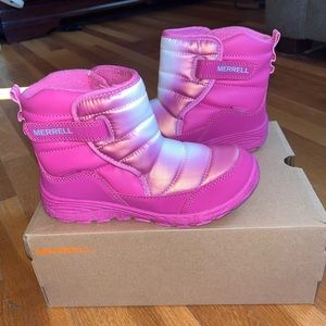 Merrell Big Kid’s Polar Puffer Boot size 2M NWT